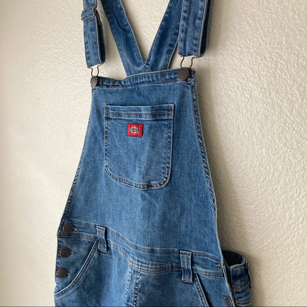 Dickies Girl Roll Hem Shortalls
